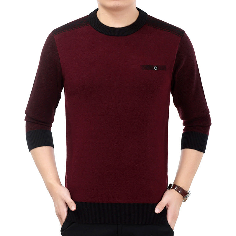 Langarm-Pullover für Herren – Ideal für Herbst und Winter