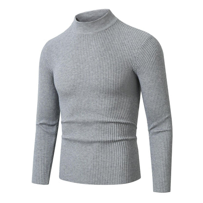 Herren Gestreifter Lockerer Strickpullover – Ideal für Frühling und Herbst