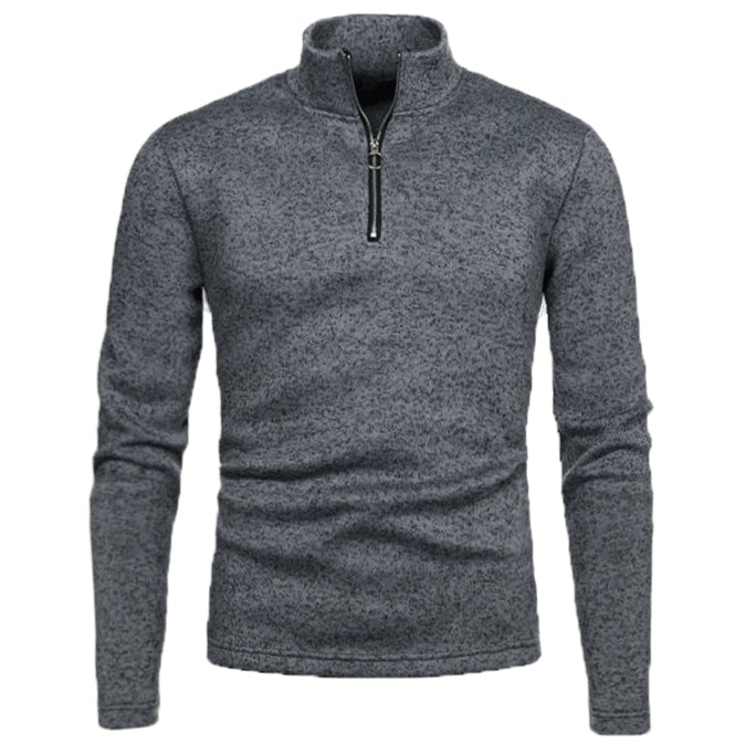 Herren Strickpullover mit Reißverschluss I Ideal für den Winter