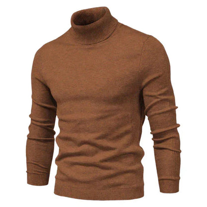 Hamza - Warmer eleganter Rollkragenpullover