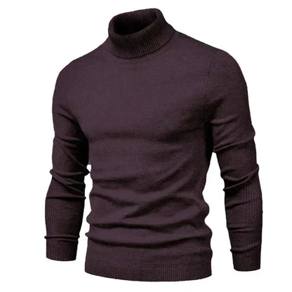 Hamza - Warmer eleganter Rollkragenpullover