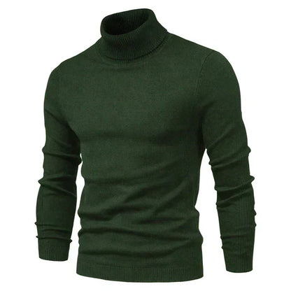 Hamza - Warmer eleganter Rollkragenpullover