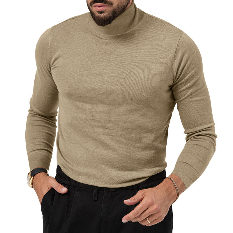 Onus - Hochelastischer Rollkragenpullover aus Kaschmirstrick