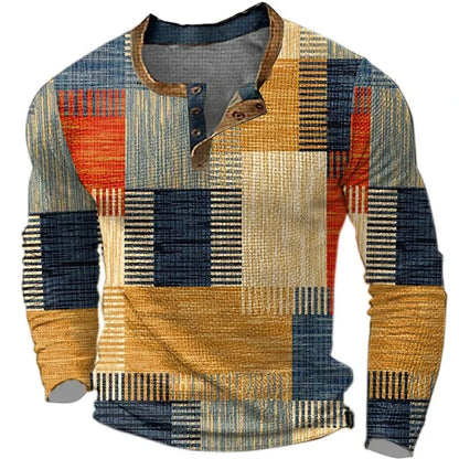 Herren Strickpullover mit Knopfleiste –  Ideal für Frühling & Sommer