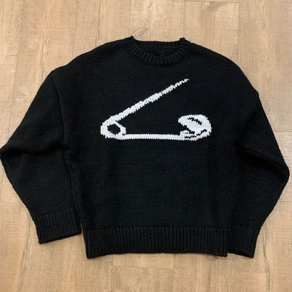 Larbi - Langärmeliger Pullover aus weichem Rippenstrick