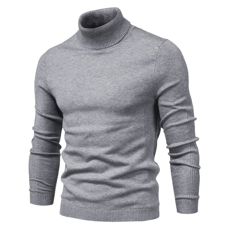 Hamza - Warmer eleganter Rollkragenpullover