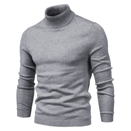 Hamza - Warmer eleganter Rollkragenpullover