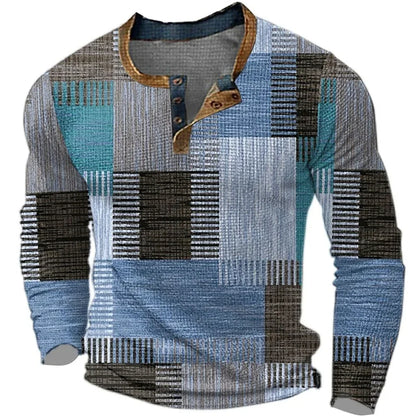 Herren Strickpullover mit Knopfleiste –  Ideal für Frühling & Sommer