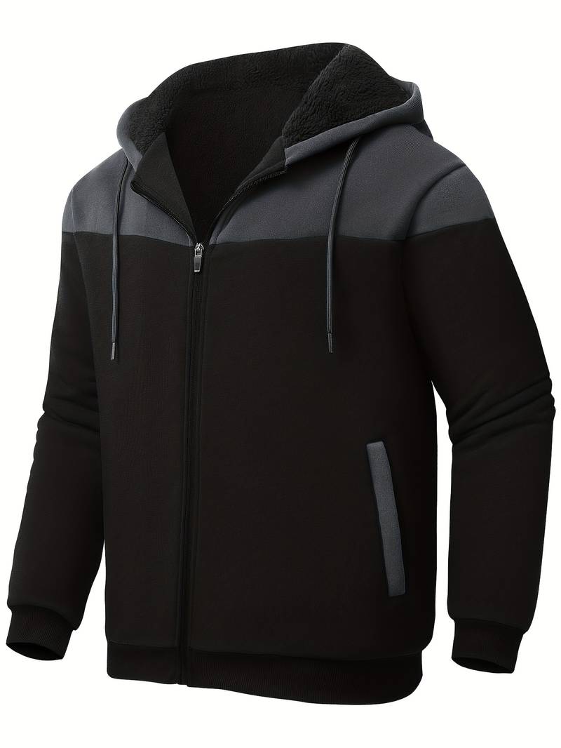 Turney - Fleece-gefütterte Outdoor-Winterjacke für Männer