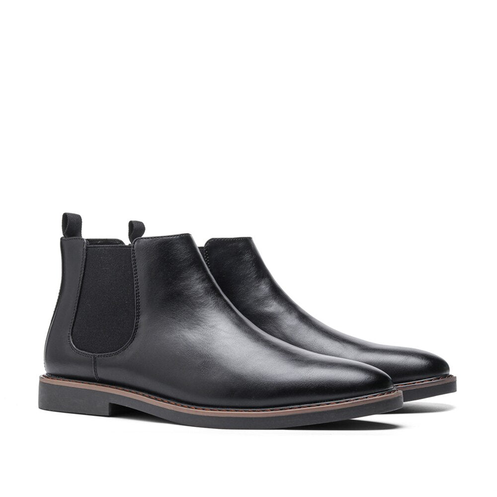 Leonardo - Vielseitige Slip-On-Stiefel mit niedrigem Absatz