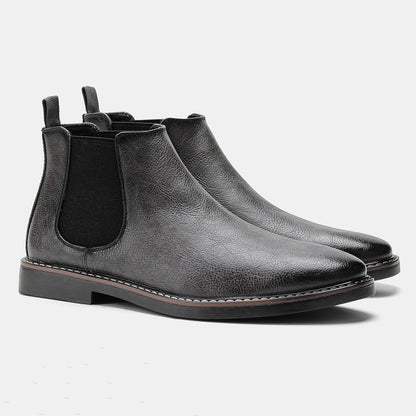 Leonardo - Vielseitige Slip-On-Stiefel mit niedrigem Absatz