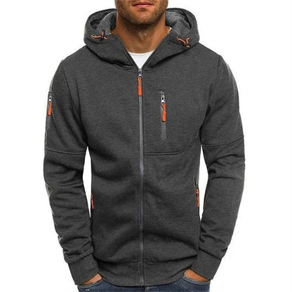 Warmer Hoodie mit Kapuze, Vordertasche und lockerer Passform – Ideal für den Winter