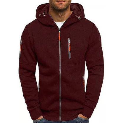 Warmer Hoodie mit Kapuze, Vordertasche und lockerer Passform – Ideal für den Winter