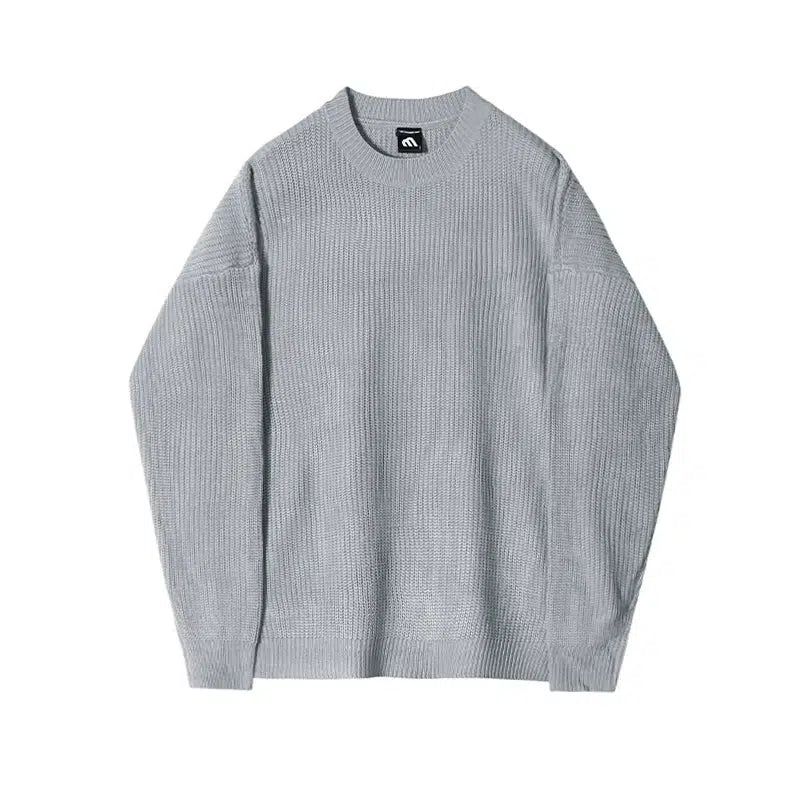 Bellows - OH Lässiger Langarm-Pullover mit Relaxed Fit